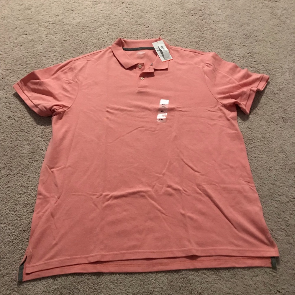 Men’s Old Navy Polo XXL Salmon Pink